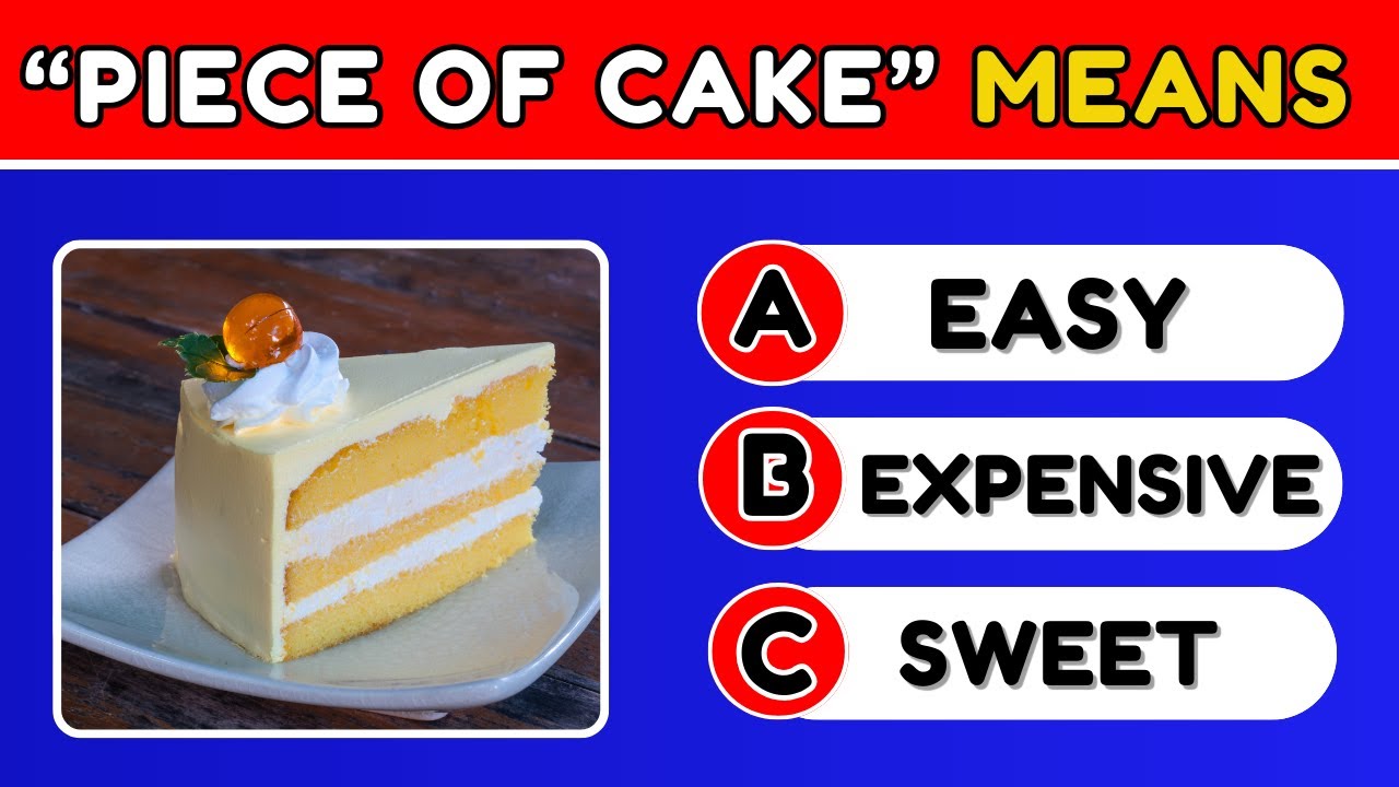 ENGLISH IDIOMS QUIZ | Can You Guess the Meaning of These Idioms? (Easy to Hard)