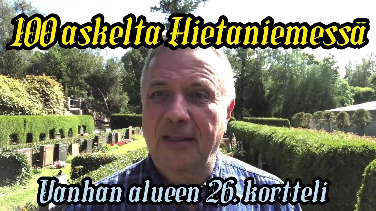 100 askelta Hietaniemessä. Vanha alue, 26. kortteli @estofennia
