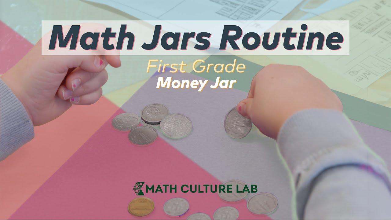1st Grade Money Jar Lesson