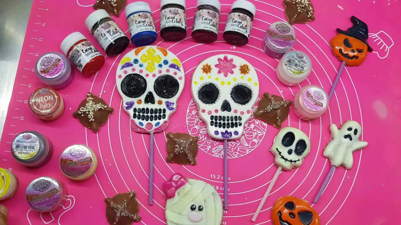 PALETAS HALLOWEEN CON SANDY MIRANDA