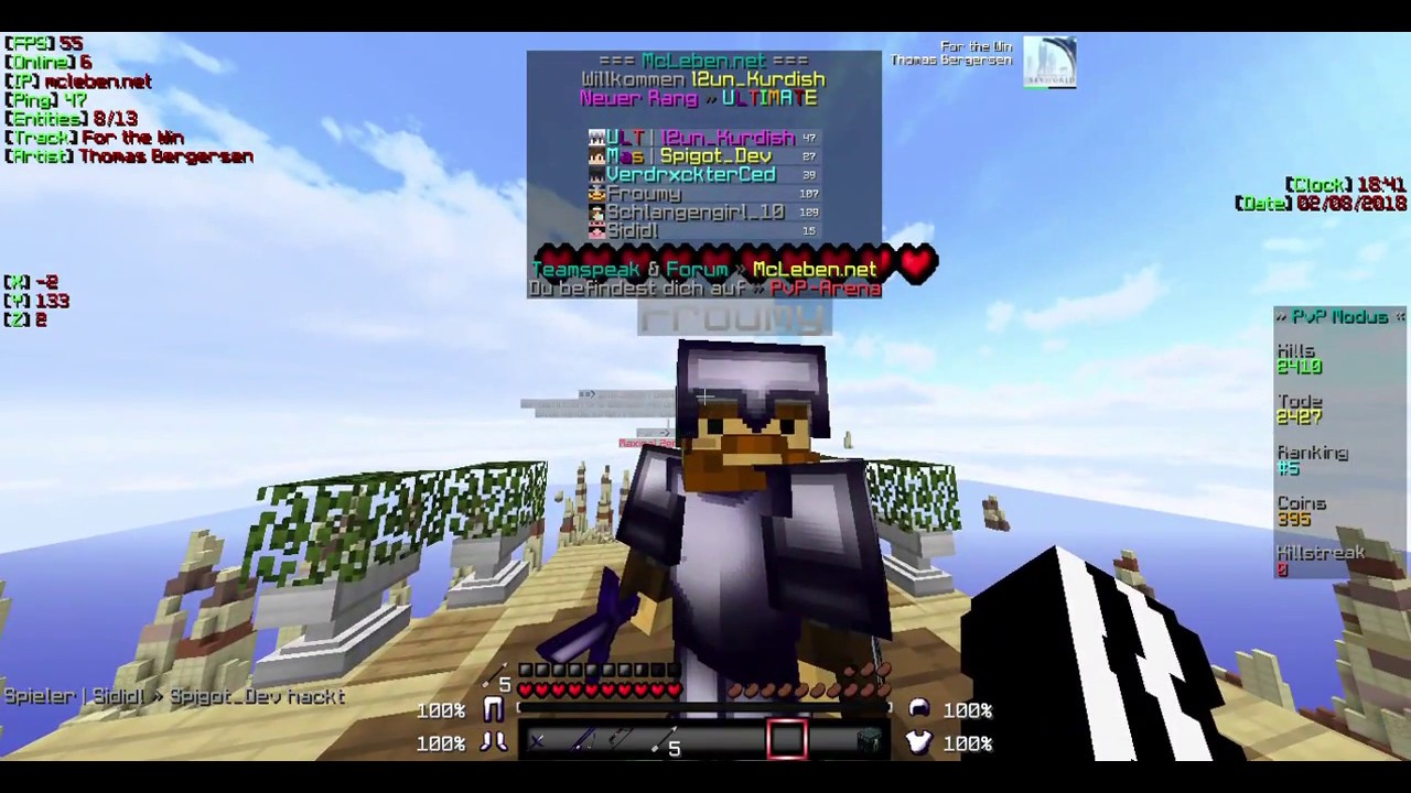 Hacker auf McLeben.net Mal wieder XD