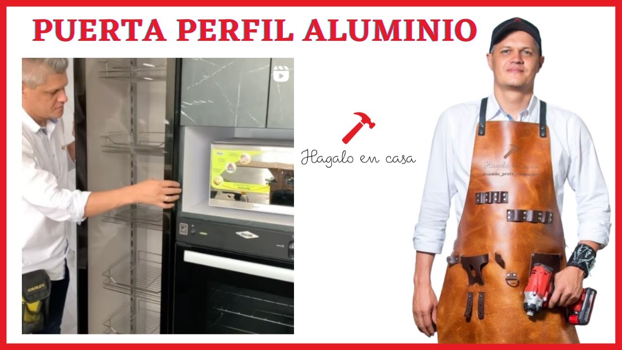 📏📏Puerta Perfil aluminio 📏📏