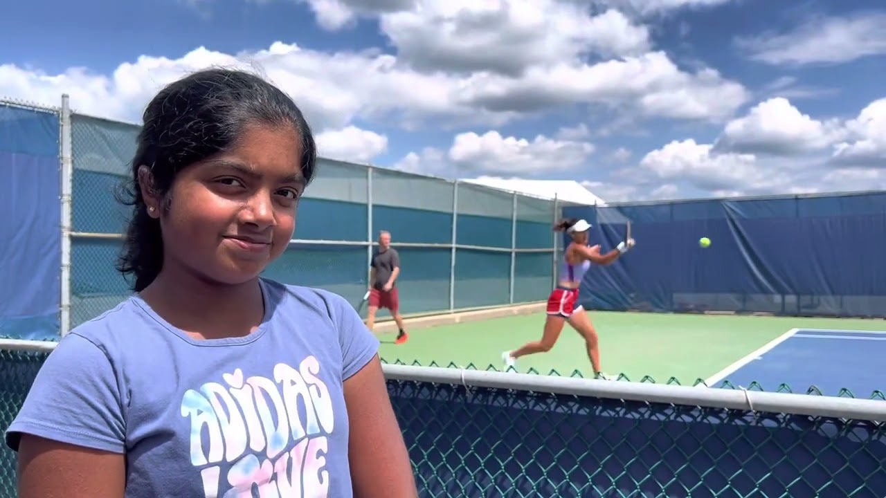 Emma Raducanu’s Practice Session