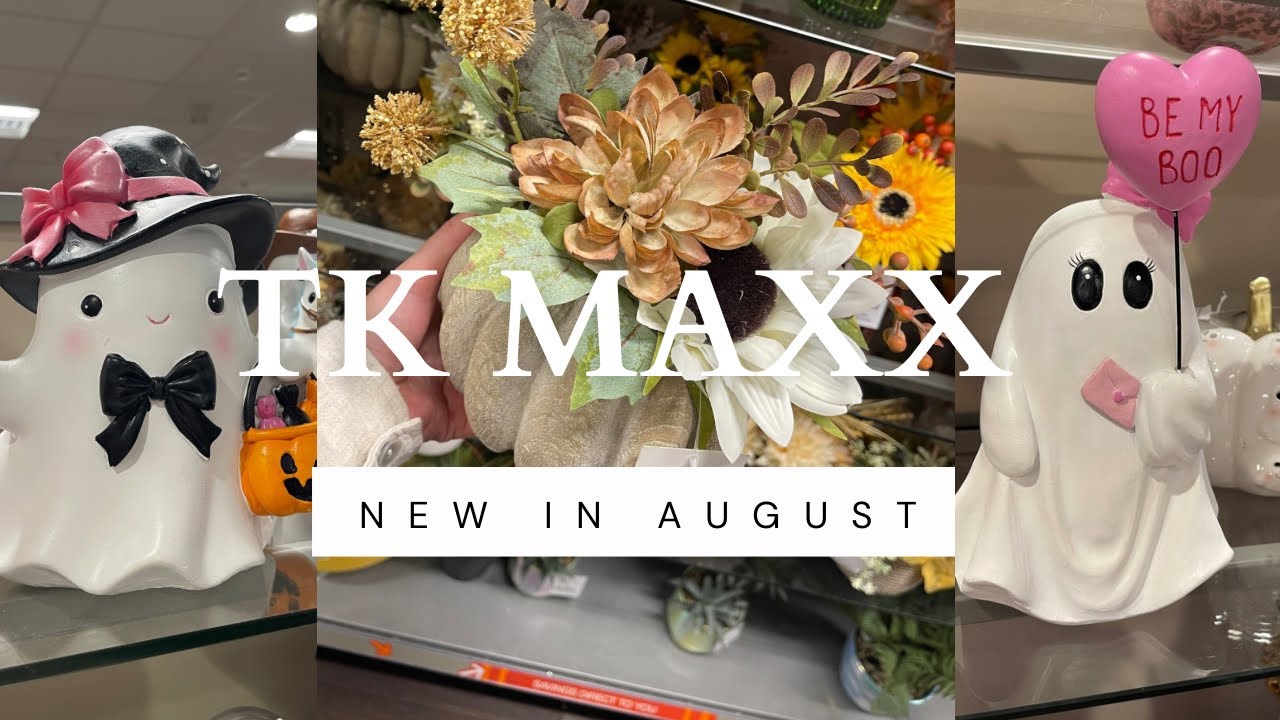 WHAT’S NEW IN TK MAXX | FALL AND HALLOWEEN COLLECTIONS  👻 🎃