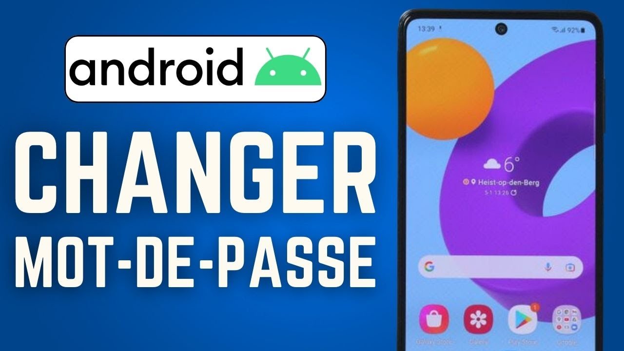 Comment Changer Son Mot De Passe Android ( FACILE )