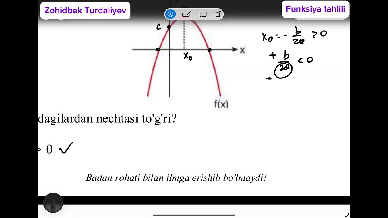 Funksiya tahlili