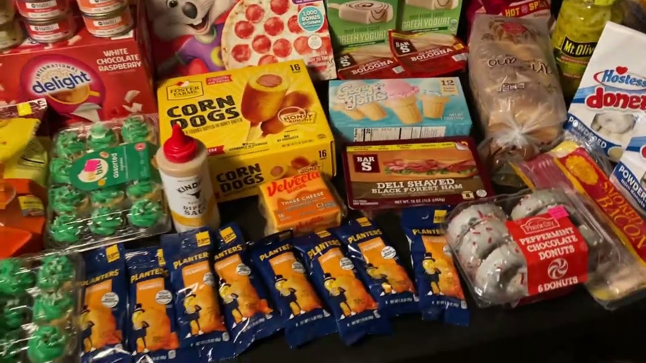 $61.78 Grocery Outlet Bargain Market food haul, pantry prepping emergency heatwave preparedness food