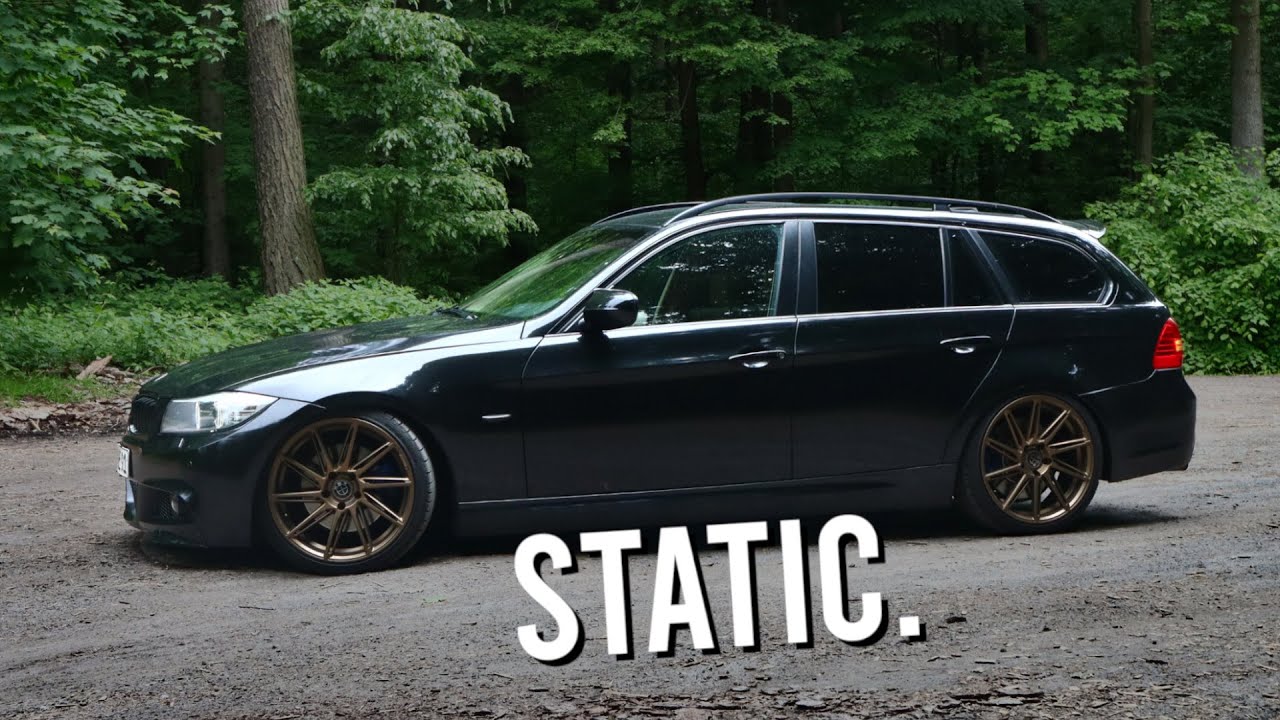 Mein BMW E91 Tieferlegen!