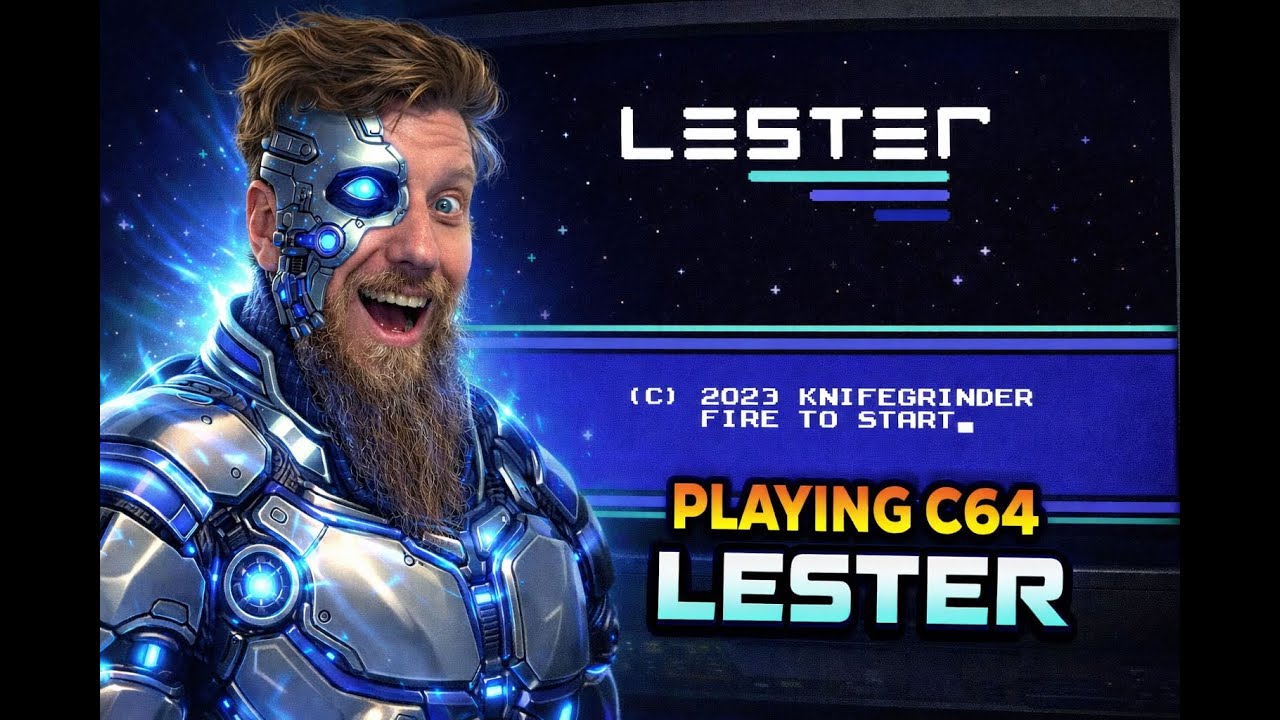 Playing Lester (C64 Ultimate)