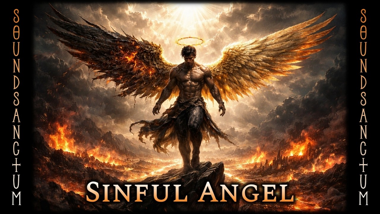 Sinful Angel 🖤 A Darkwave Hybrid by SoundSanctum (with Lyrics)