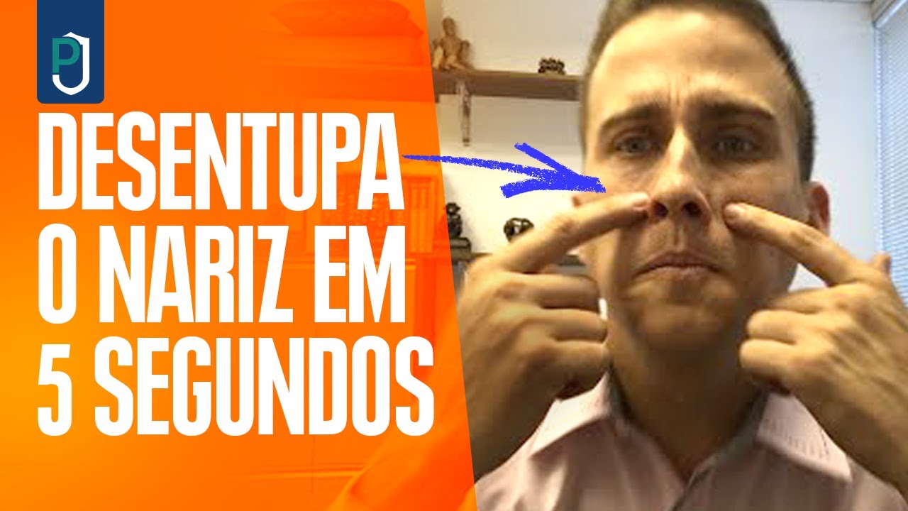 COMO DESENTUPIR O NARIZ?