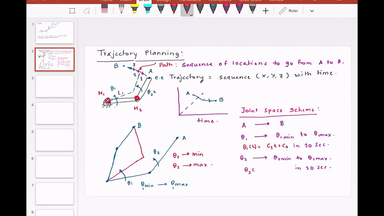 Lecture 20 Trajectory planning