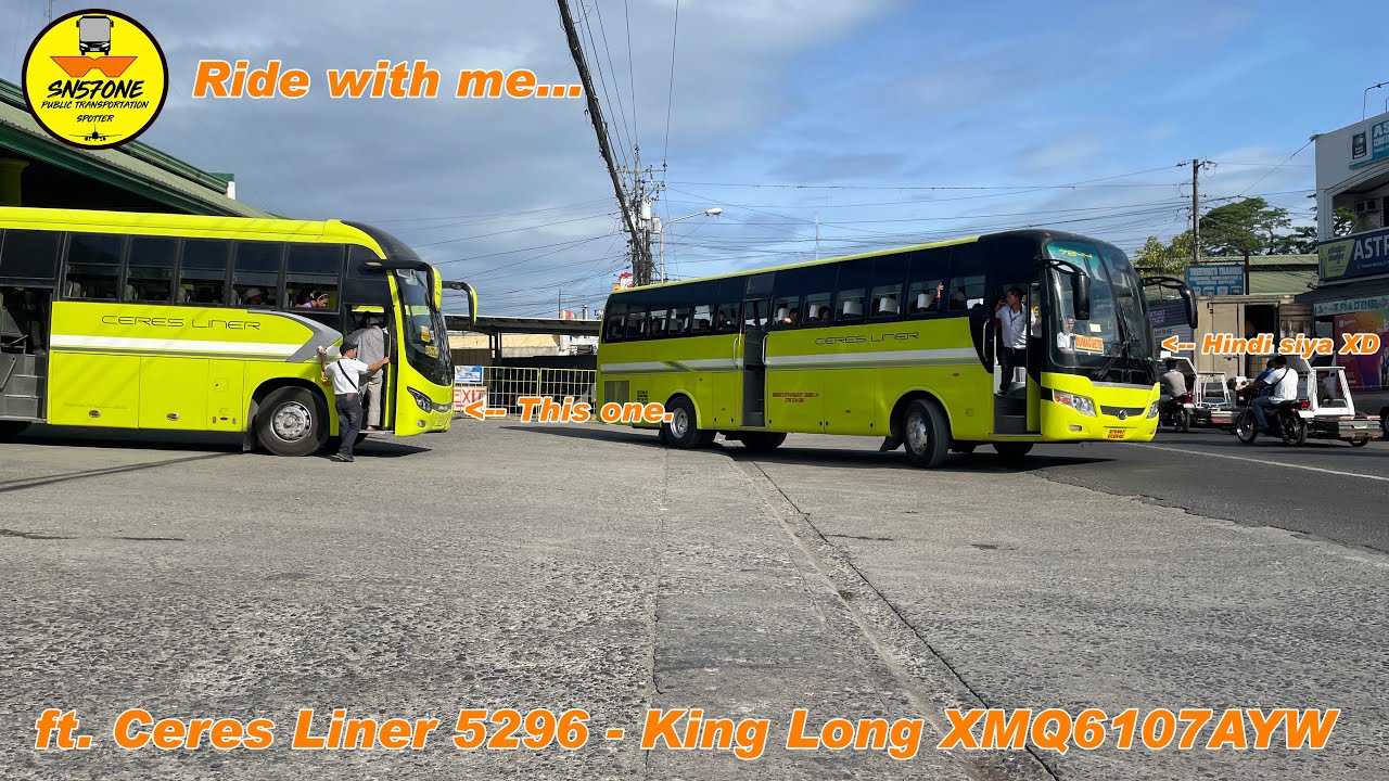 [Ride with me...] Onboard Ceres Liner 5296 || King Long XMQ6107AYW
