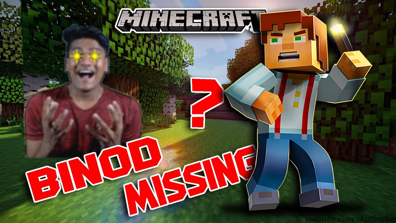 FINDING BINOD IN MINECRAFT .... || WHO IS BINOD .... beasrboyshub || bbs minecraft