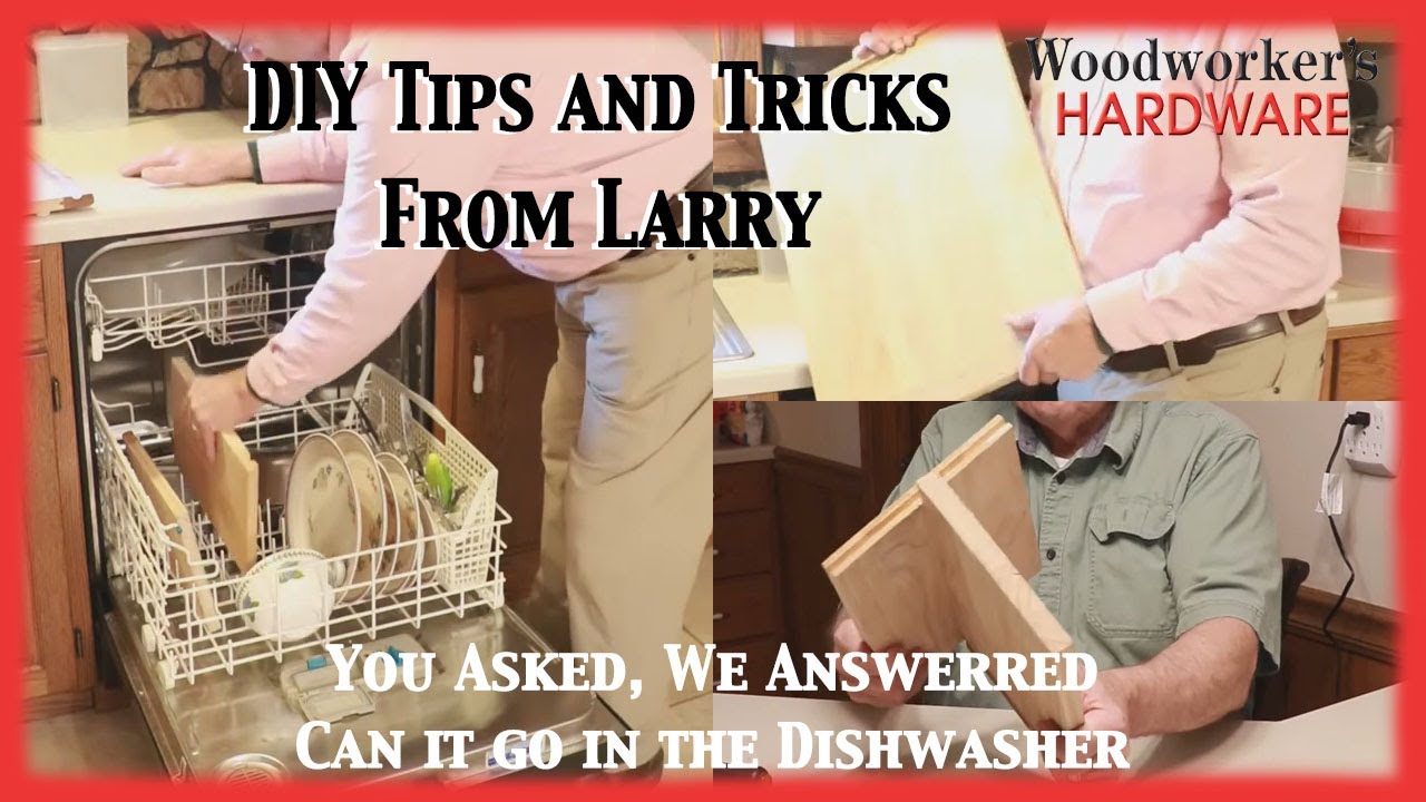 DIY Tips and Tricks - Can an Omega Rubberwood Cutting Board Hold up in a Dishwasher?
