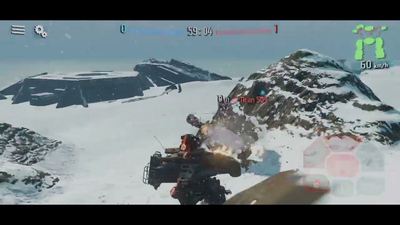 Max MAO sprint and regular speed. Battle of titans 