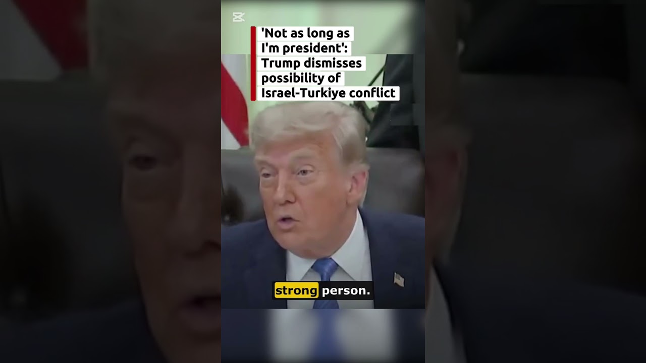 Конфликт Израиля и Турции? Взгляд Трампа на региональную стабильность #Новости #Shorts