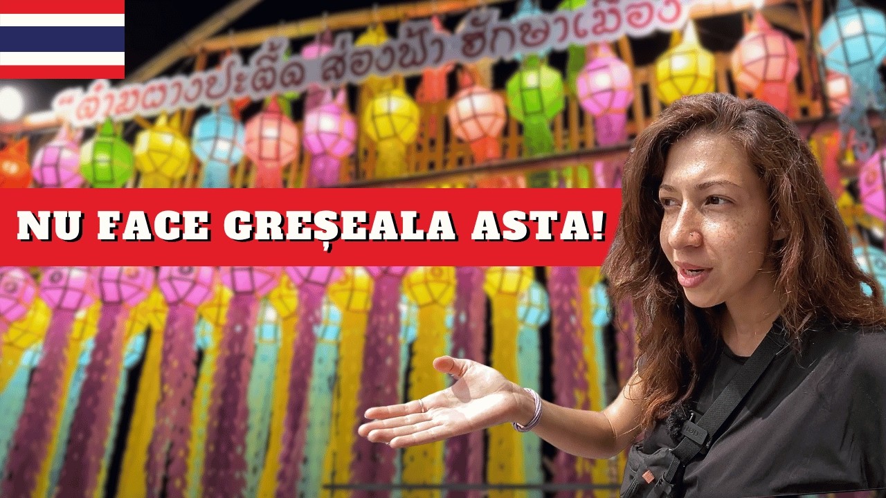 Haos în Nordul Thailandei! Am venit total nepregătiți pentru cel mai mare festival…