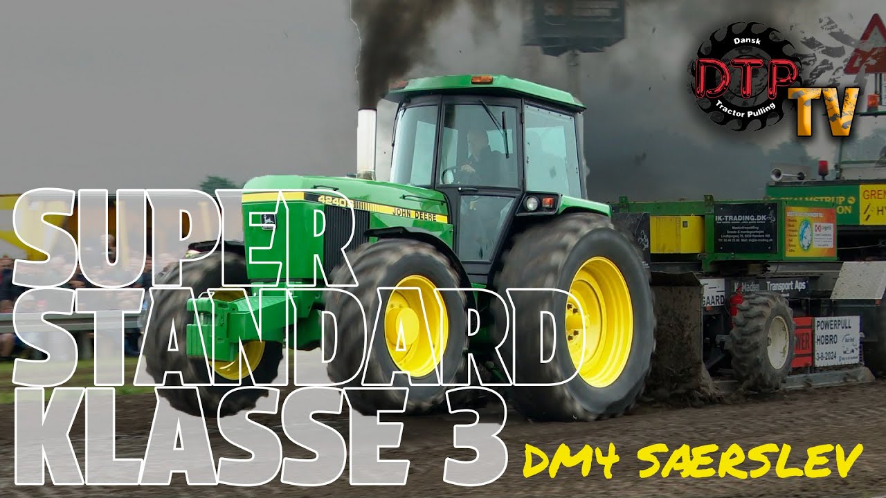 Dansk Tractor PullingTV: DM4 Særslev - SUPER STANDARD KLASSE 3 - 22/5-2024