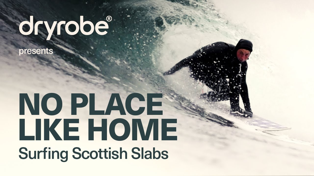 Нет места лучше дома — серфинг в шотландских плитах | Dryrobe®