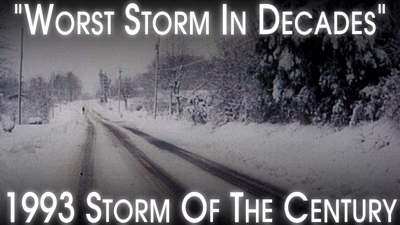 The 1993 Storm Of The Century - The Original Superstorm - A Retrospective And Analysis