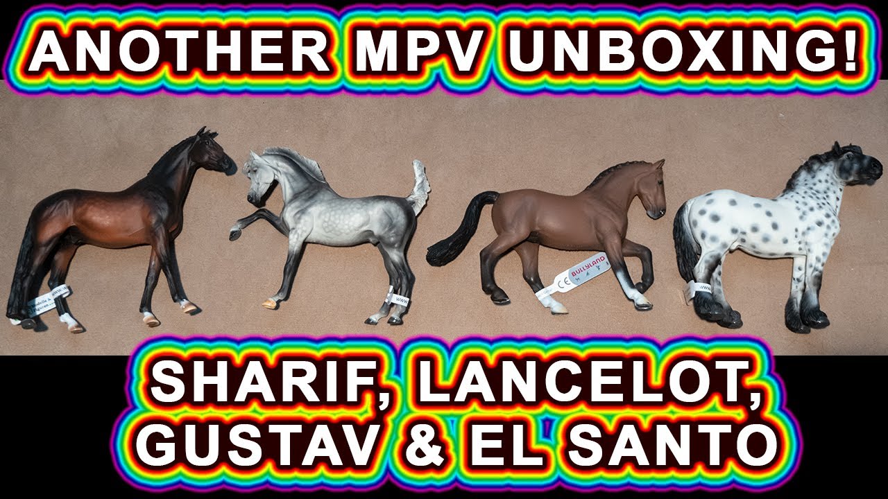 MPV WIA/Bullyland Unboxing Review - Brigitte Eberl Mini Sharif, Mini Lancelot, Gustav, El Santo
