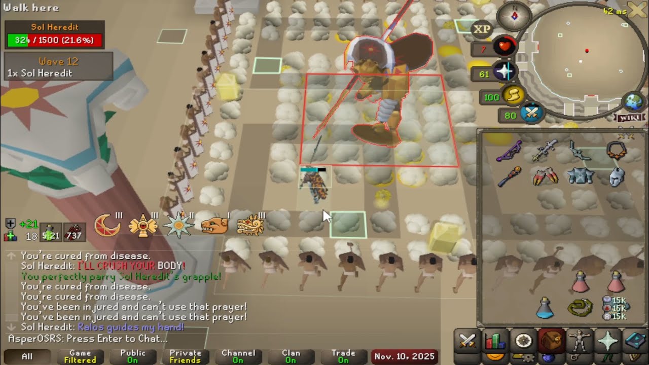 OSRS | Obtaining Quiver: Sol80% [Attempt 7] (11/10/2025) | ASPER
