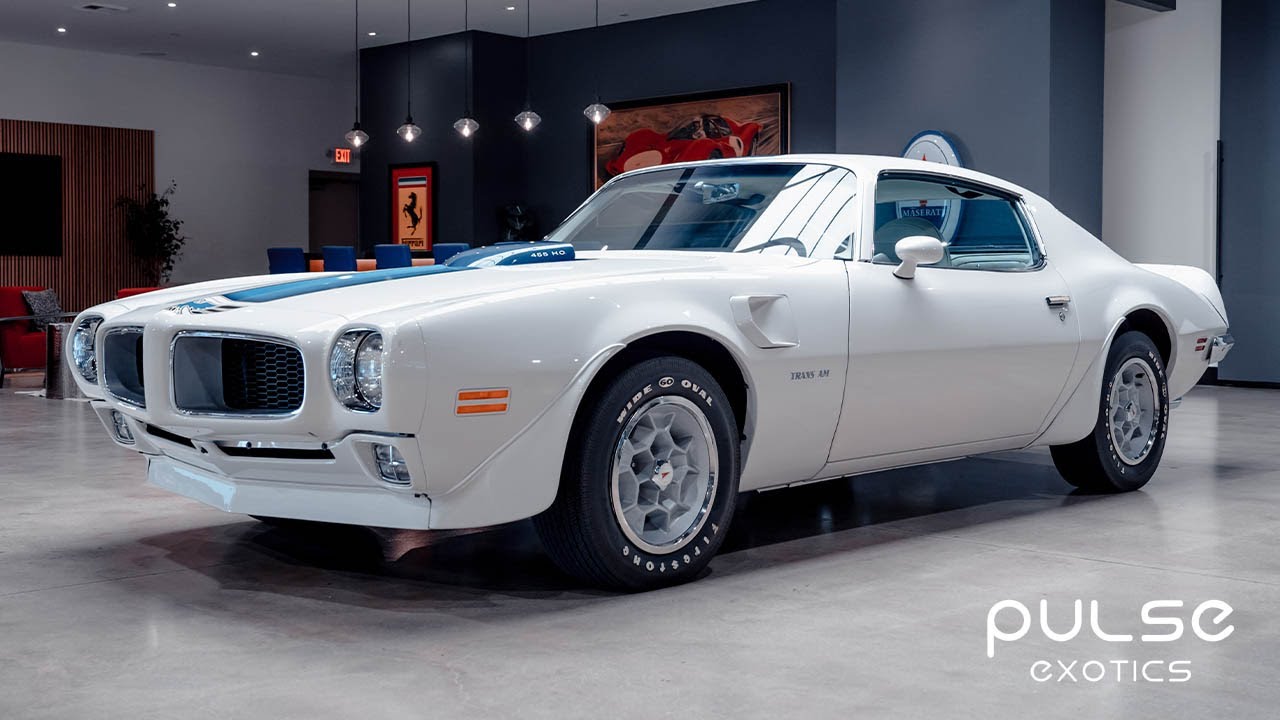 1972 Pontiac Trans Am 455 Overview | Pulse Exotics