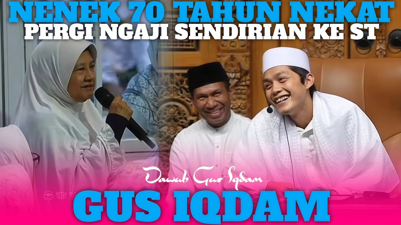 SERING MIMPI BERTEMU GUS IQDAM AKHIRNYA BU EMI NEKAT PERGI KE ST SENDIRI‼️GUS IQDAM TERBARU
