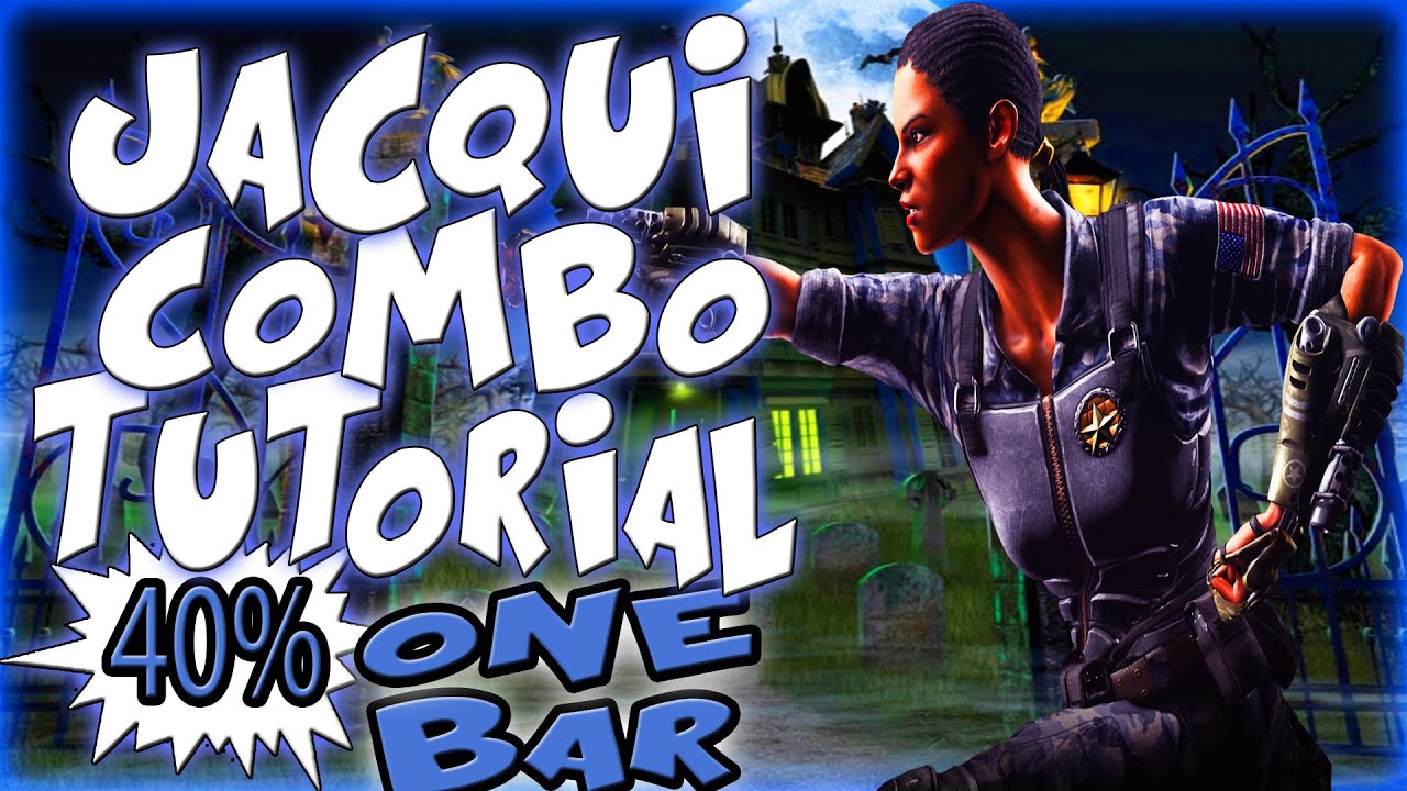 Mortal Kombat X - SHOTGUN JACQUI BRIGGS COMBO TUTORIAL!