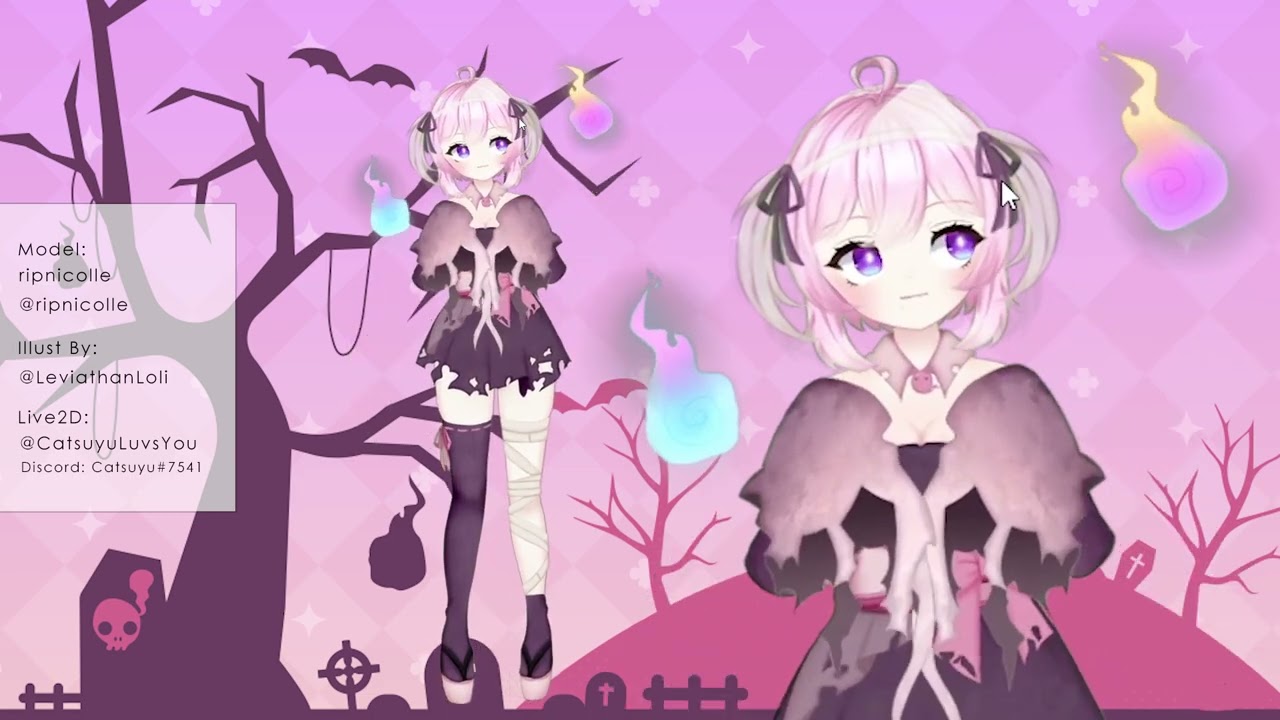 RipNicolle Vtuber Model Showcase
