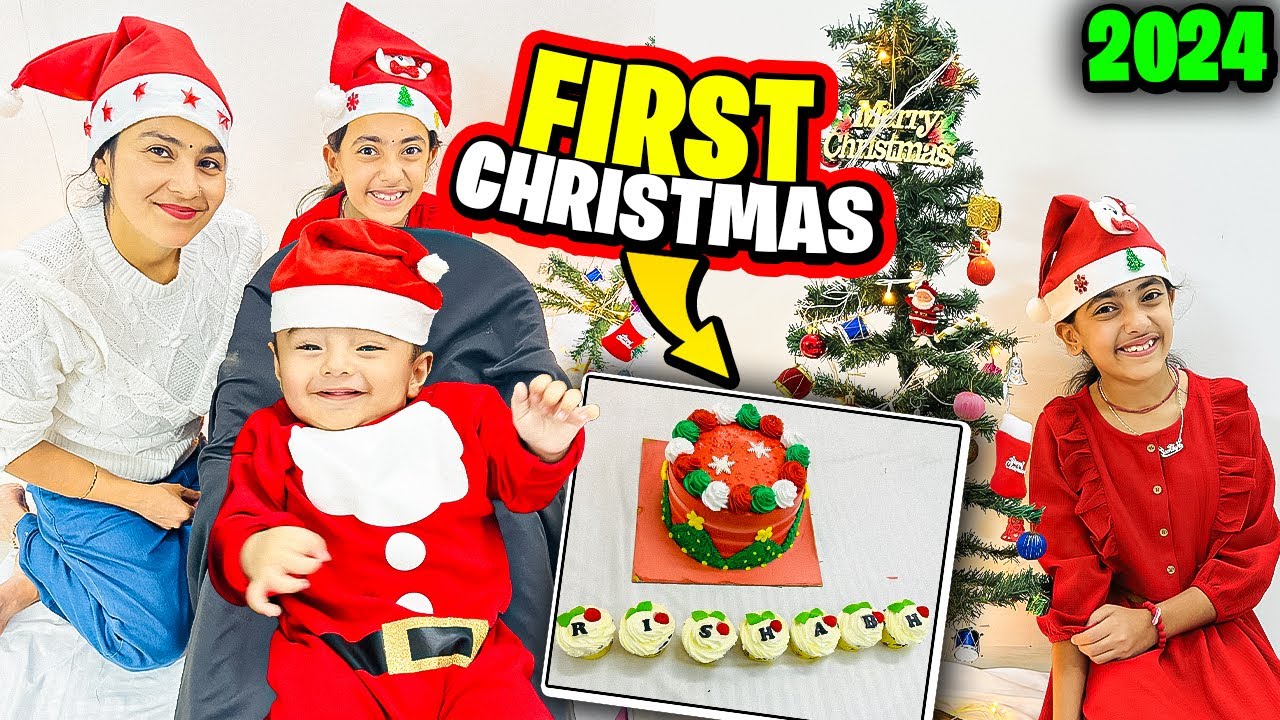 OMG🎅RISHABH बना SECRET SANTA!😍RISHABH की FIRST CHRISTMAS❤️| Christmas Special Vlog🎄| Samayra Narula