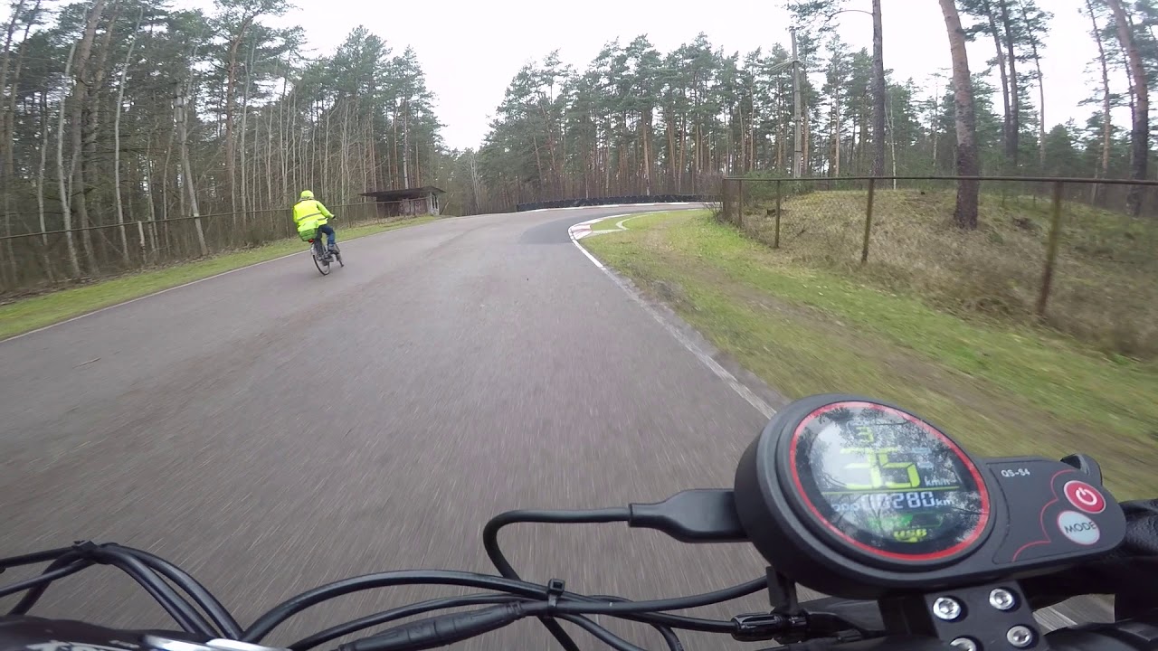 Zero 10x Race track top speed test