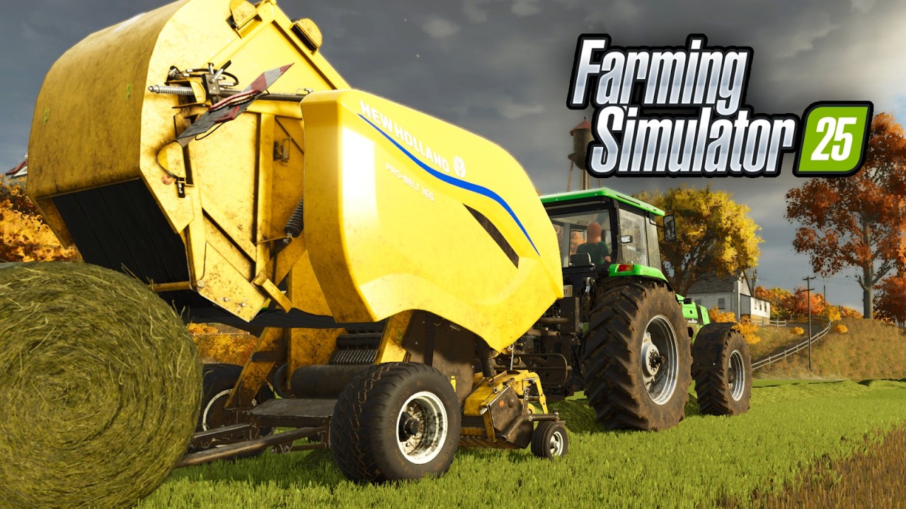 Farming Simulator 25: (Co-Op/4K No Commentary) | Baling Like The Boss