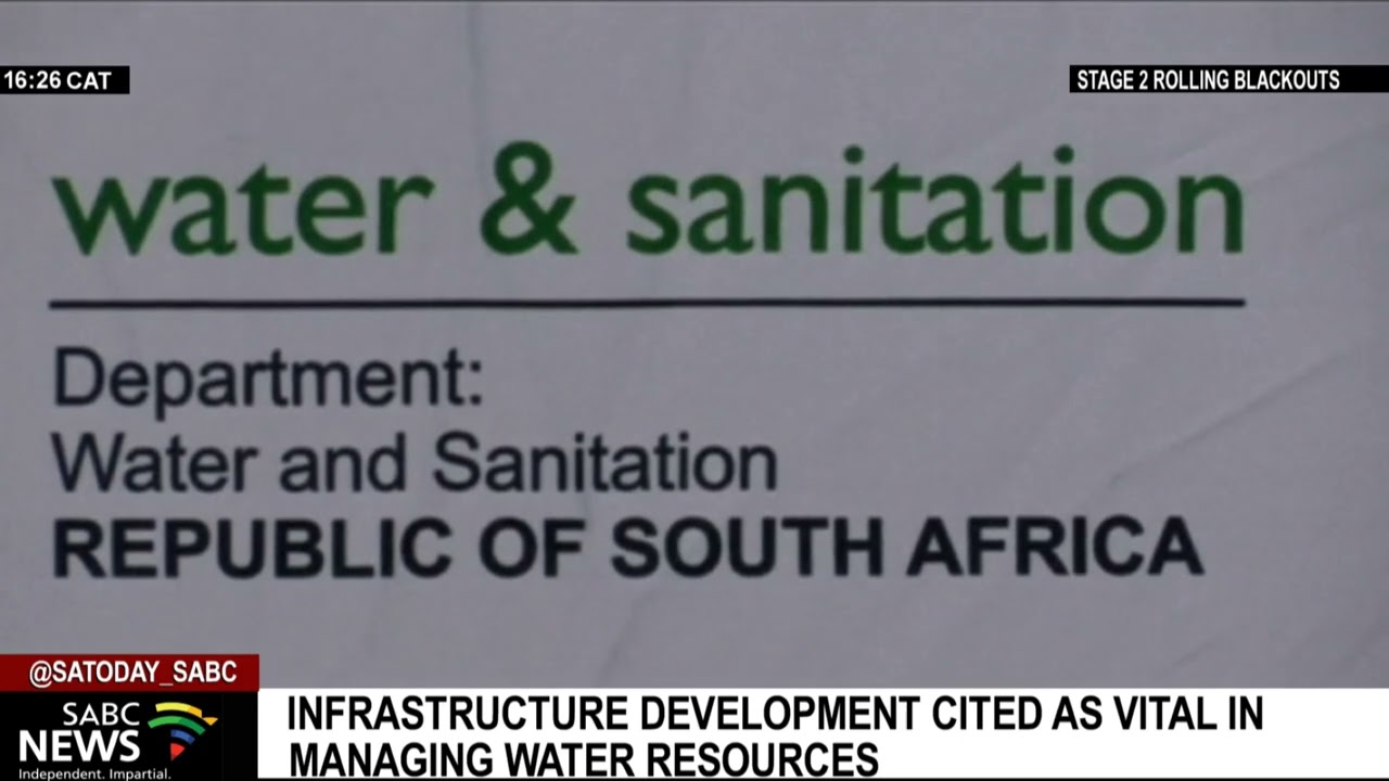 Infrastructure development vital in the management of water resources: Minister Mchunu