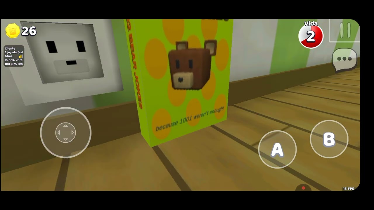 Esconde esconde no super bear adventure