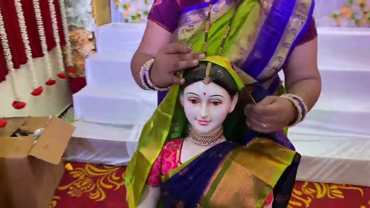 Aagaman Day Preparation 2023 : Gauri Ganapathi Mahalaxmi 🥳 Part B