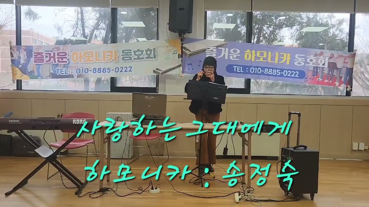 사랑하는그대에게 (즐하모)  하모니카연주:송정숙