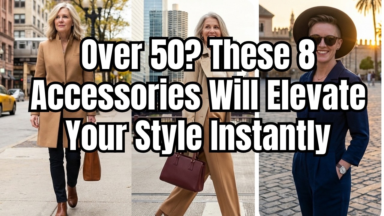 Over 50? These 8 Accessories Will Elevate Your Style Instantly