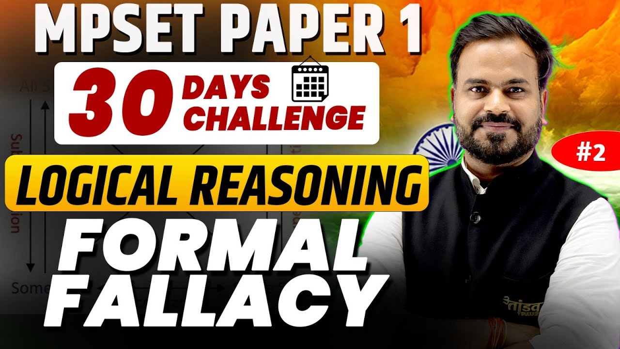Formal Fallacy | MPSET Paper 1 | Complete Concept + MCQ | Target MPSET 2026