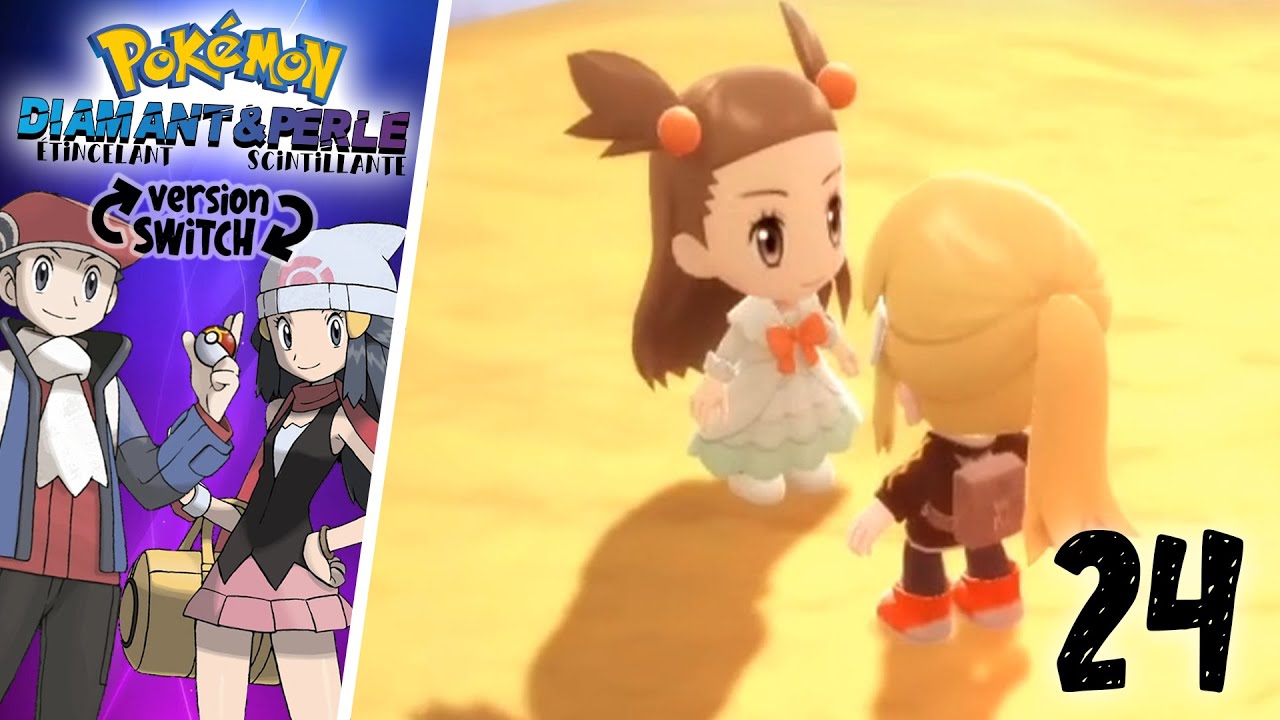 RENCONTRE A RIVAMAR ! - POKEMON DIAMANT ETINCELANT & PERLE SCINTILLANTE #24 (avec Ruben)
