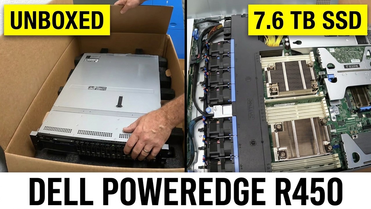 New Dell PowerEdge R450 Server