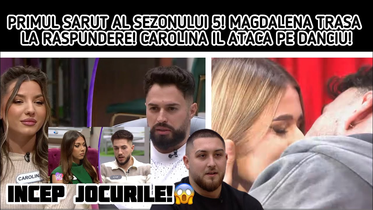 PRIMUL SARUT AL SEZONULUI 5! MAGDALENA TRASA LA RASPUNDERE DEGEABA! CAROLINA IL ATACA PE DANCIU!