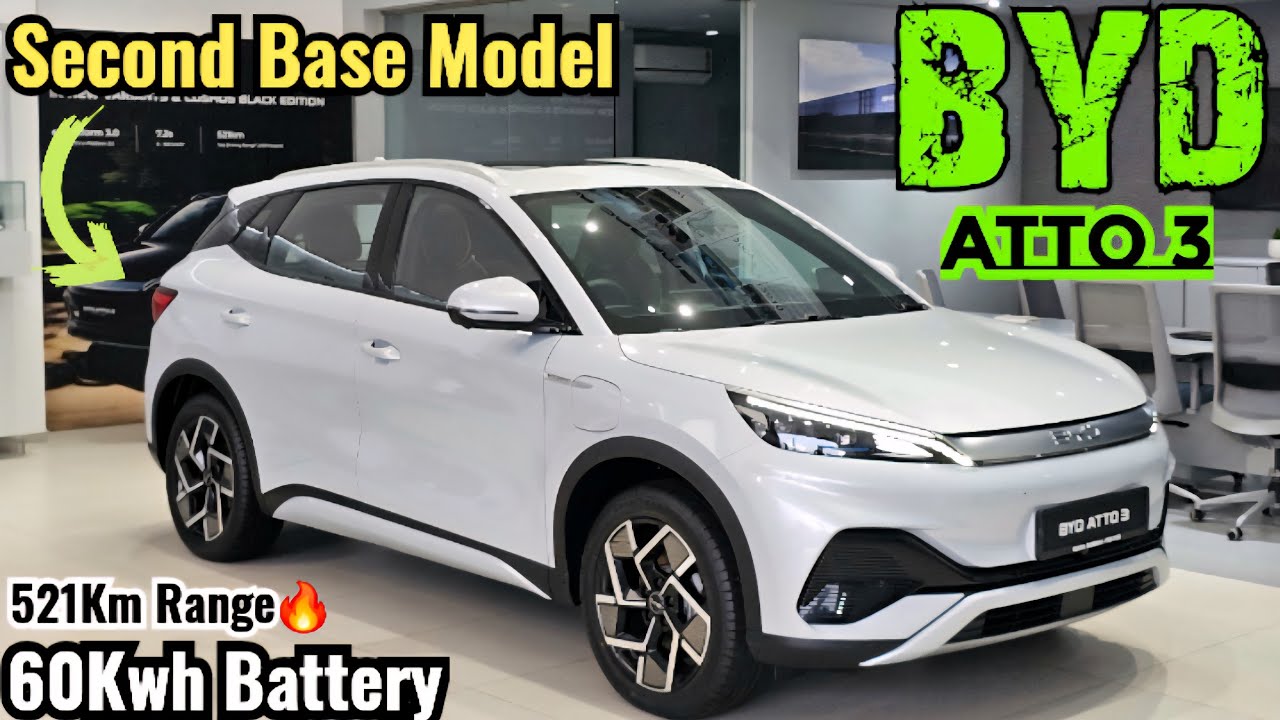 2025 BYD Atto 3 Premium Review🔥 On Road Price ✅️ Charging Time❓️ 🤔 Xev 9E Killer❓️#bydatto3 #byd 