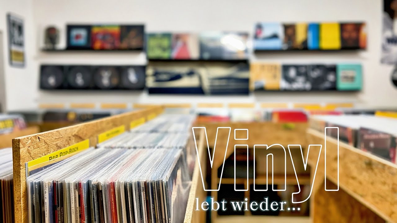 Vinyl lebt wieder! Plattenladen ist zurück!