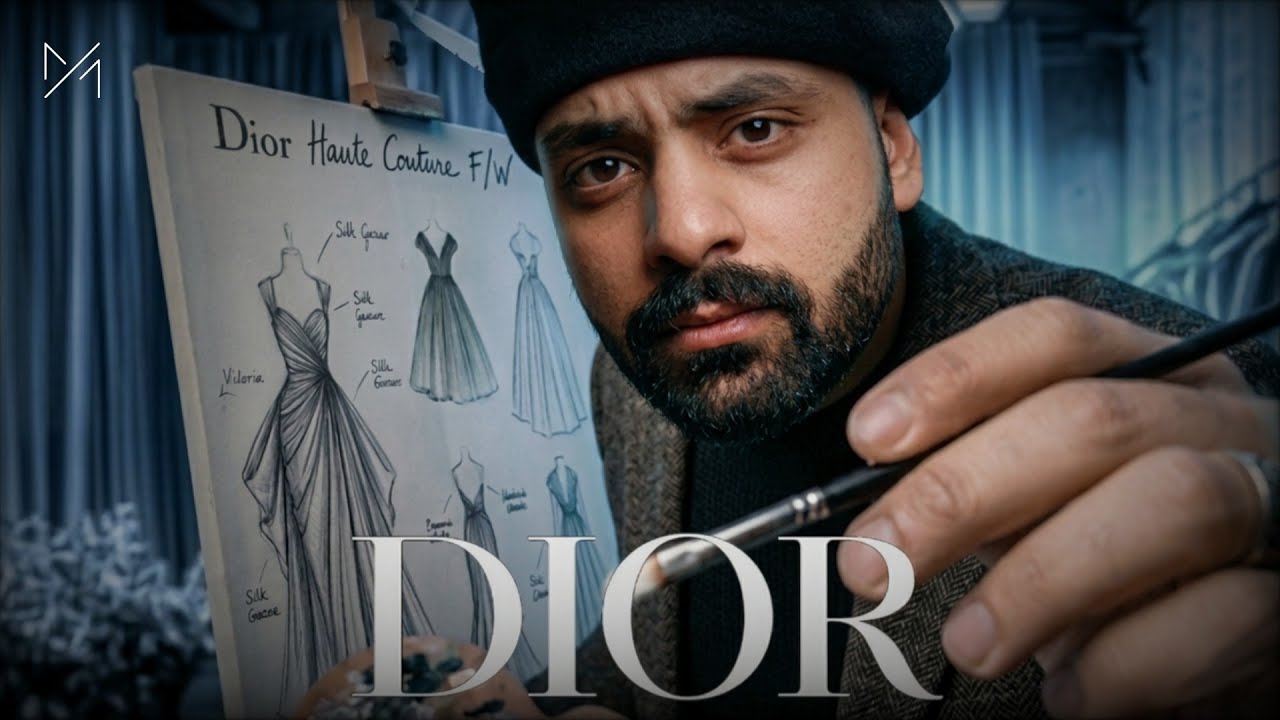 ديور الرسام الي غير الموضة الفرنسية!