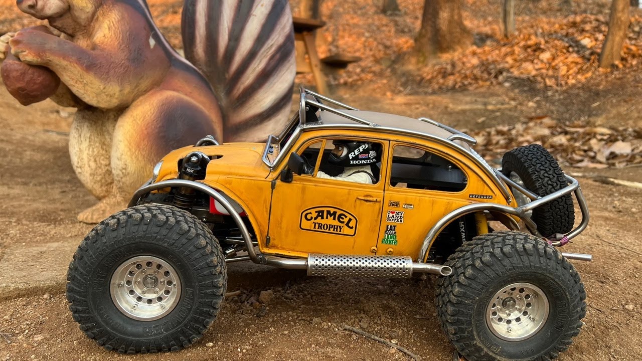 RC Tamiya Sand Scorcher Camel | Driving on the Forest Road #1 (4K)│JRC