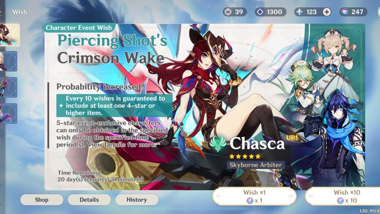 Wishing for Chasca