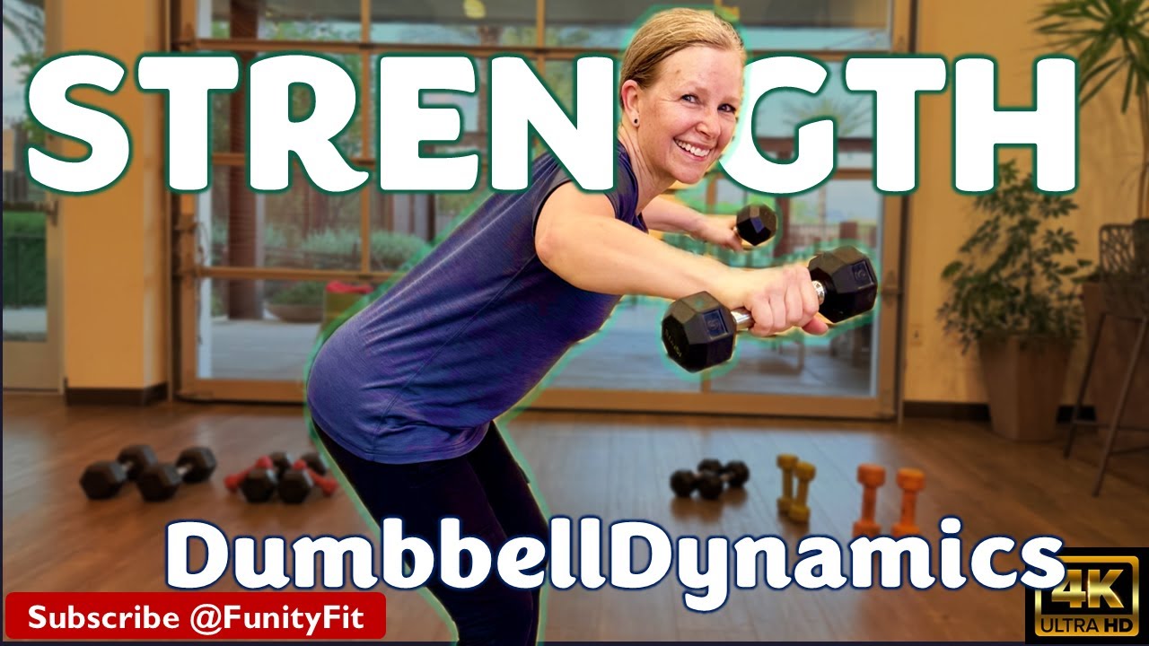 50-Min Full Body Dumbbell Workout: Tone, Strength & Total Body Compound Flow 💪 | Dumbbell Dynamics
