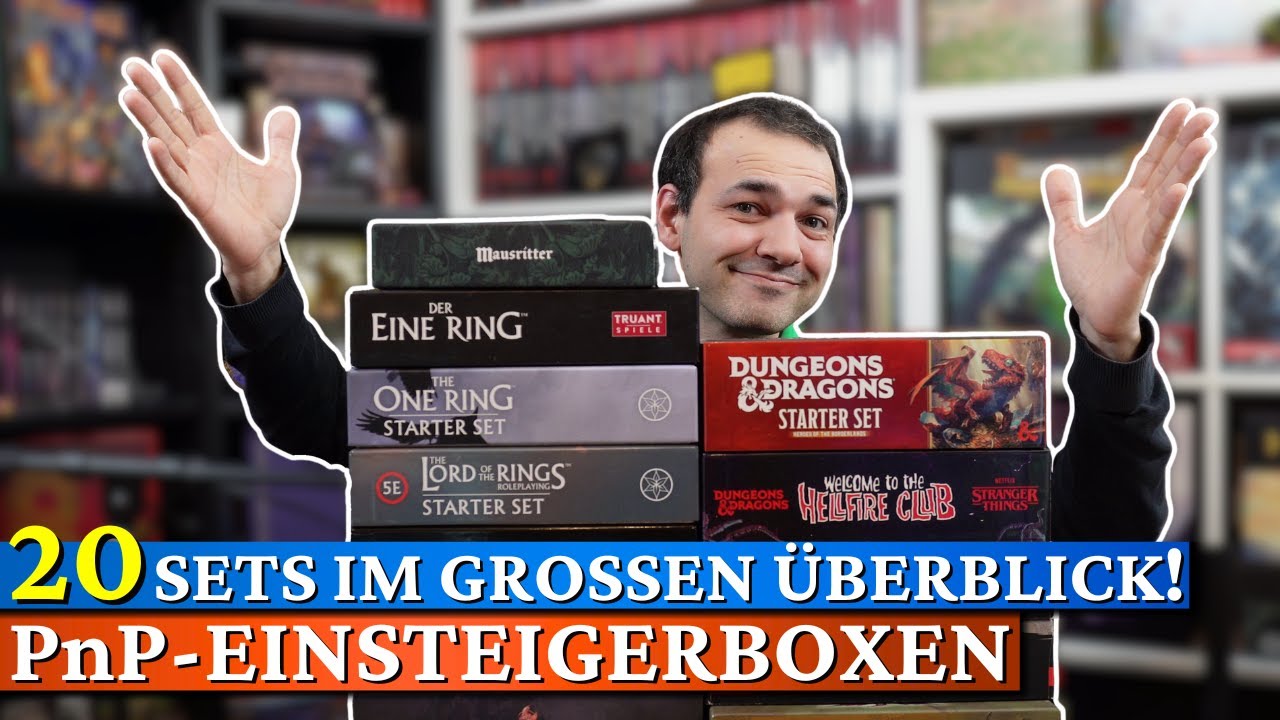 Die BESTE Art Rollenspiele auszuprobieren - Einsteigersets!